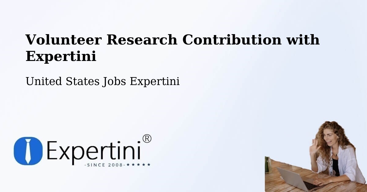 Volunteer Research Contribution Program – Delphi - United States Jobs Expertini